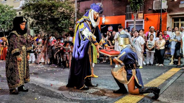 Los Moros y Cristianos de Altozano,  una de las asociaciones reconocidas esta semana.