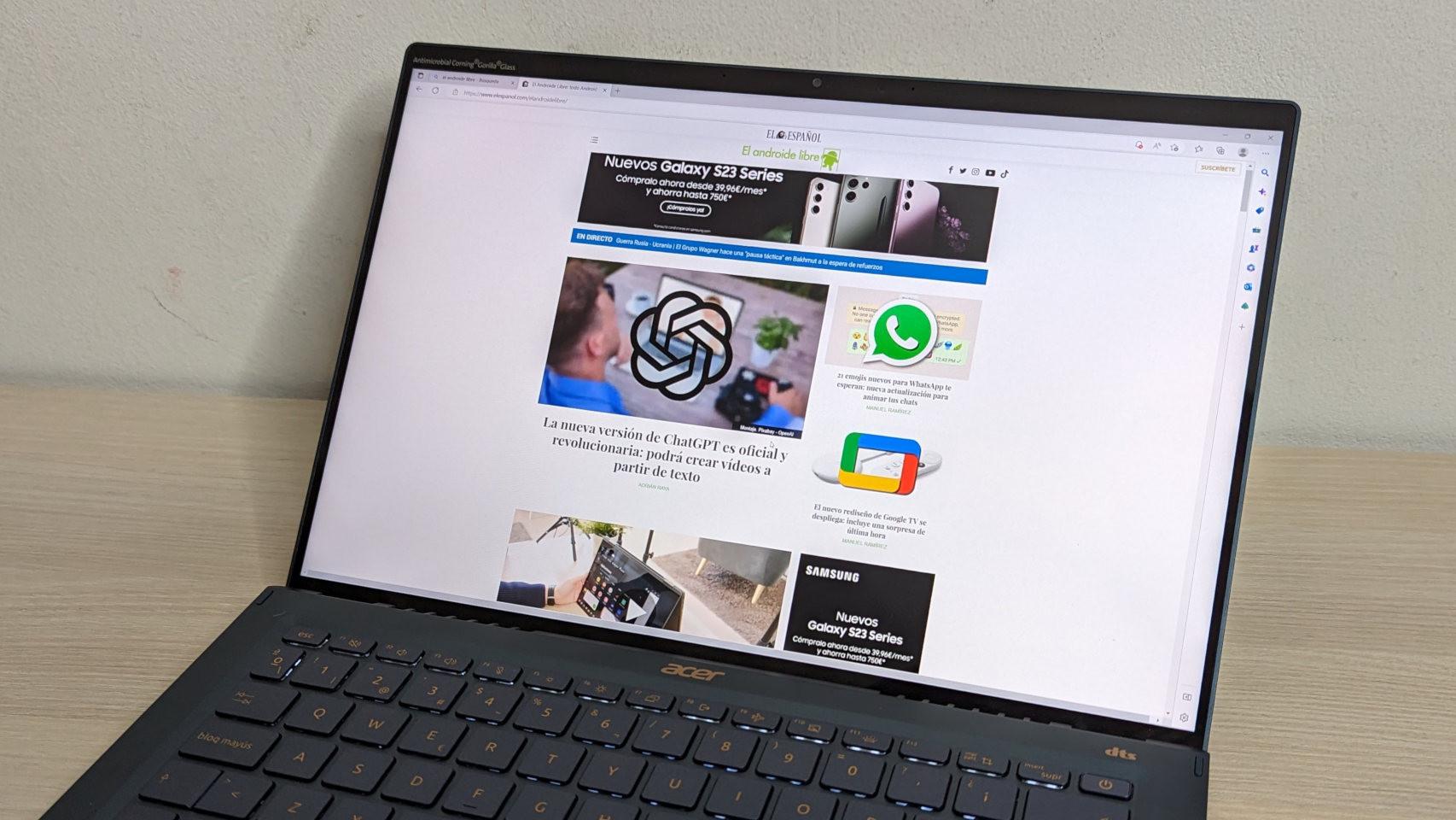 Los portátiles Windows serán cada vez más parecidos a Android