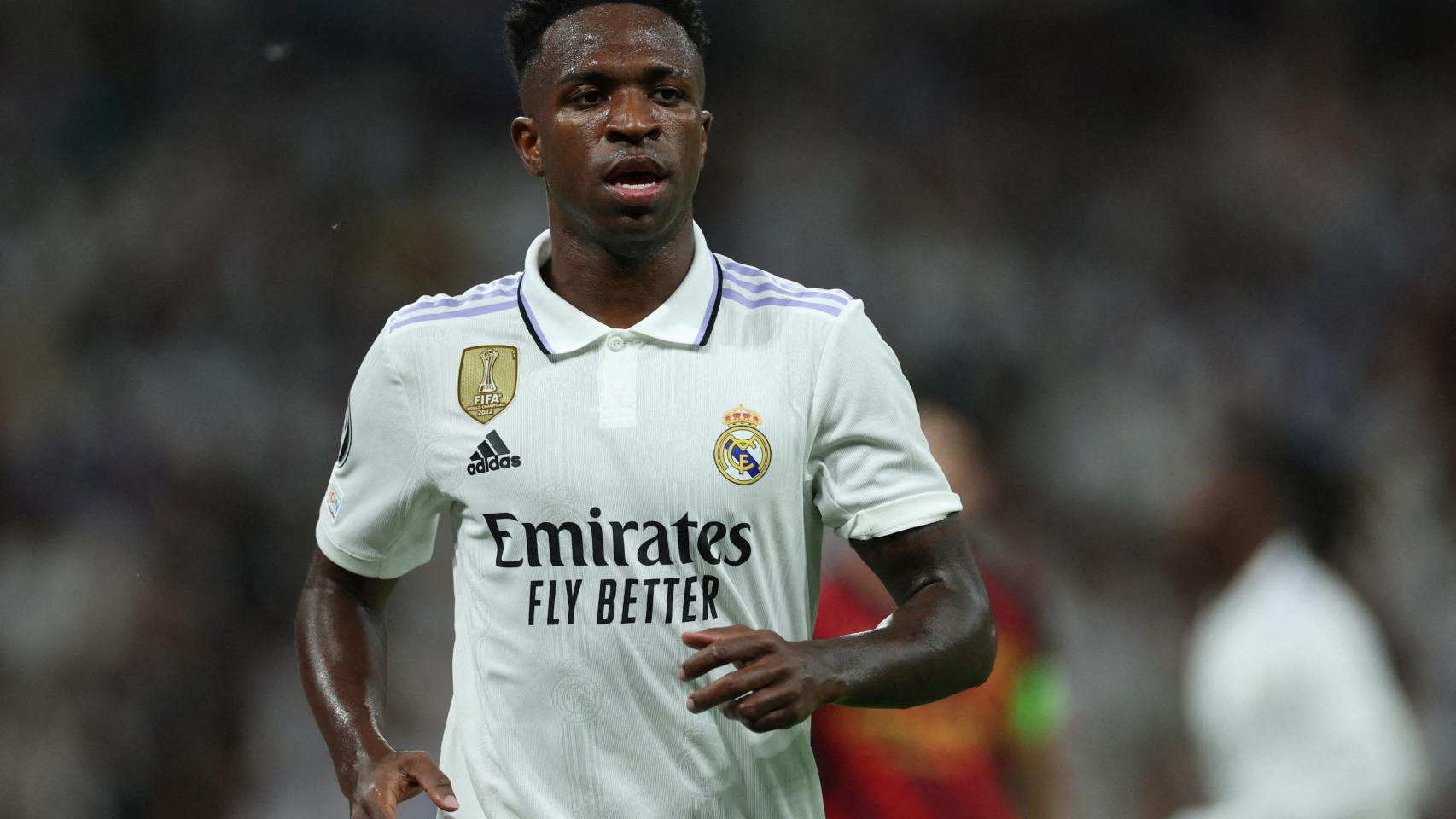 Vinicius, con el Real Madrid