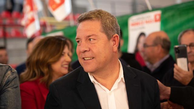 Emiliano García-Page, en una imagen de este martes de Javier Longobardo