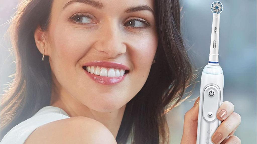 Este cepillo de dientes eléctrico Oral-B con Inteligencia Artificial ¡a un precio increíble!