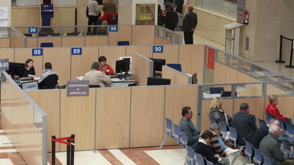 Oficina de la Agencia Tributaria.