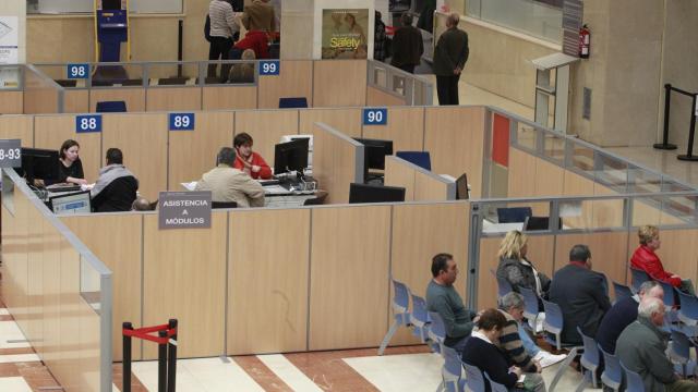 Oficina de la Agencia Tributaria.