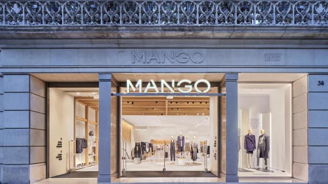 Tienda de Mango en Barcelona.