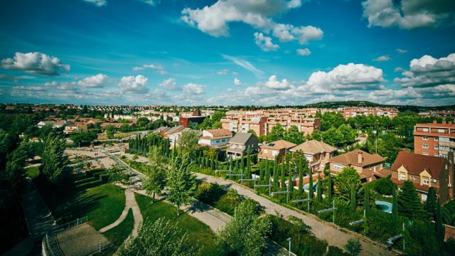 Vista panorámica de Rivas-Vaciamadrid.
