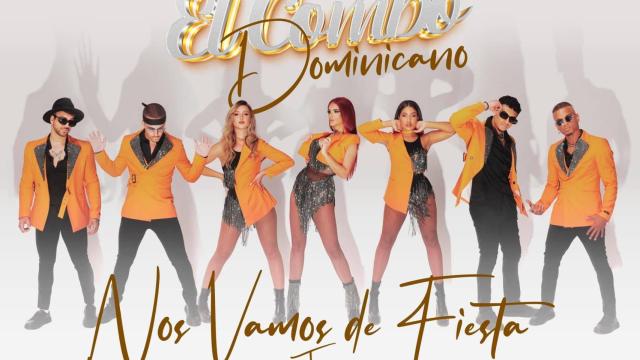 El Combo Dominicano y el cartel oficial de su gira Nos vamos de Fiesta