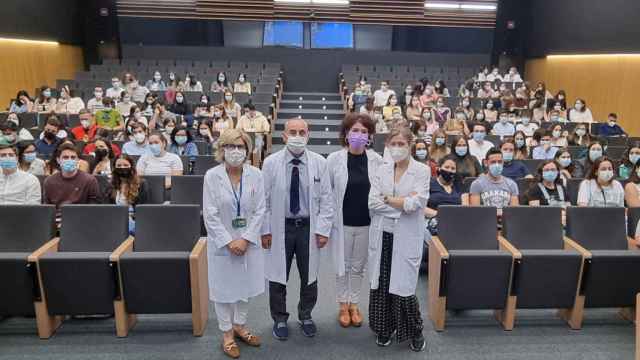 Recepción de los nuevos residentes del área sanitaria de Vigo.