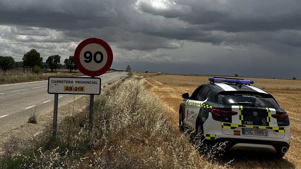 Imagen del suceso facilitada por la Guardia Civil de Tráfico