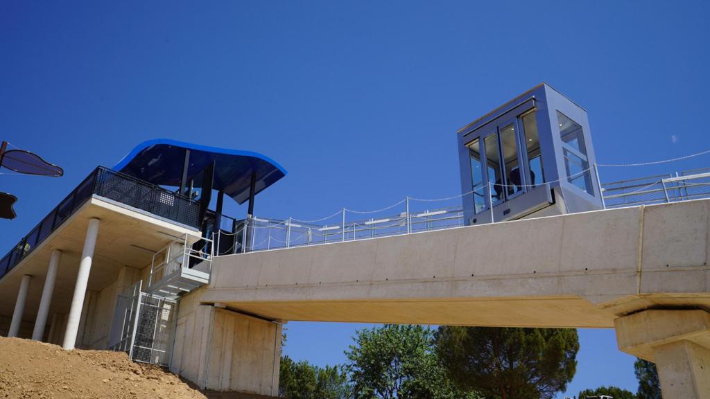 El elevador de la ladera Este de Parquesol