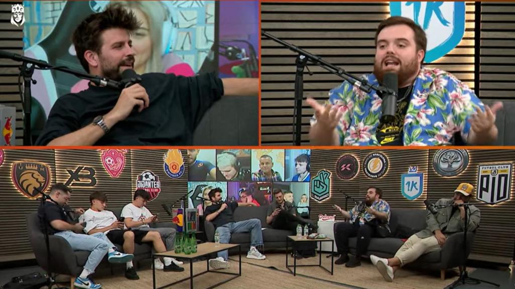 Captura de una emisión del 'Chup Chup' de la Kings League.