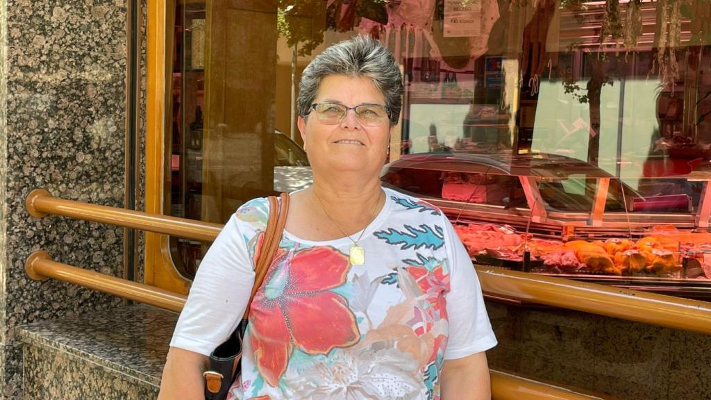 Isabel Durán, una vecina de Salt.