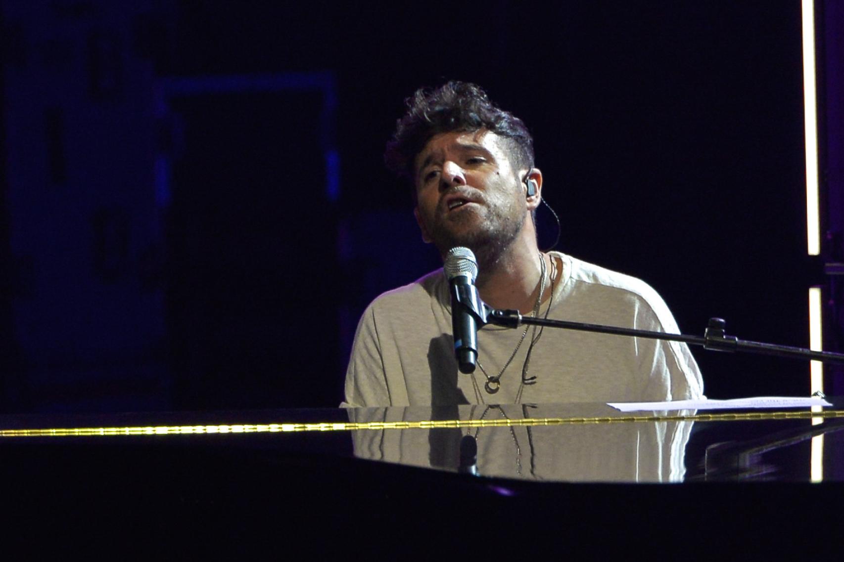 Pablo López en un concierto