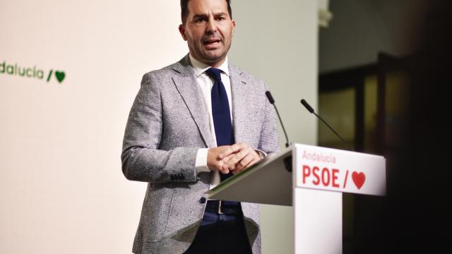 El secretario de Organización del PSOE-A, Noel López, en una imagen de 2022.