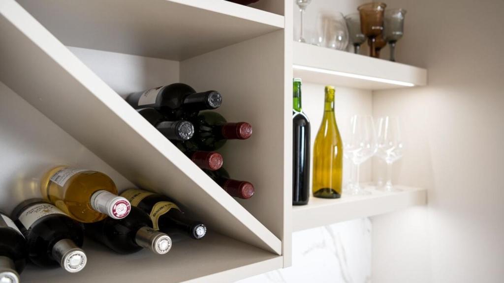 Almacenamiento de vino en casa