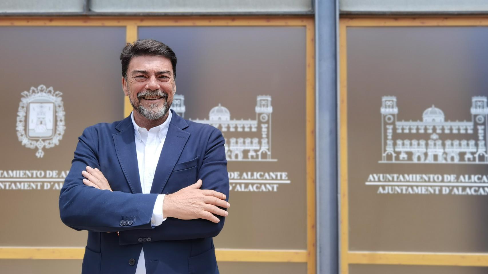 Luis Barcala, alcalde de Alicante y candidato del PP.