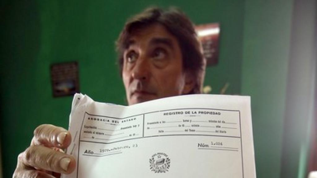 El alcalde de Moraleja de Sayago, Ángel Villamor, en 2016