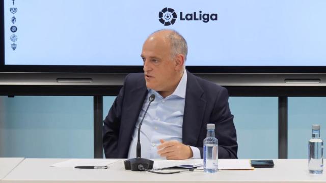 Javier Tebas, sobre Vinicius