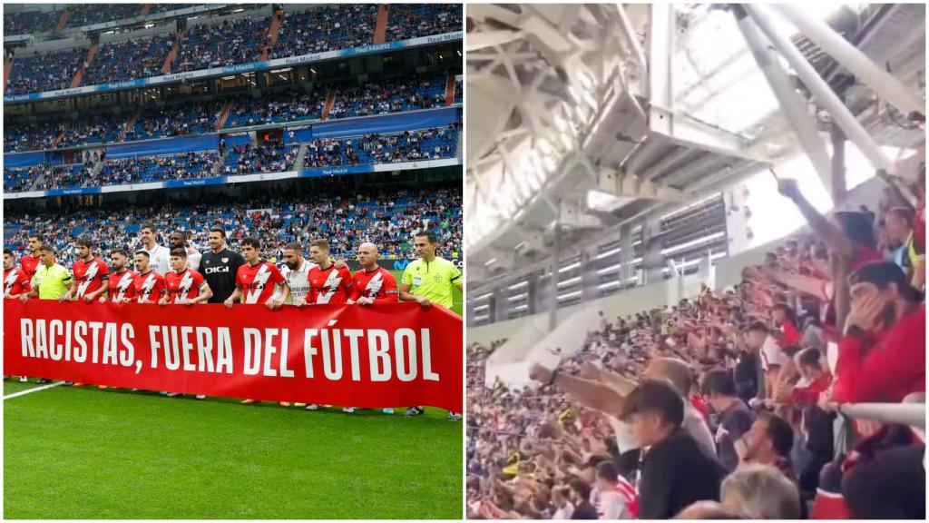 Bulo racista en el Santiago Bernabéu: la afición del Rayo cantó vallecanos, yonkis y gitanos