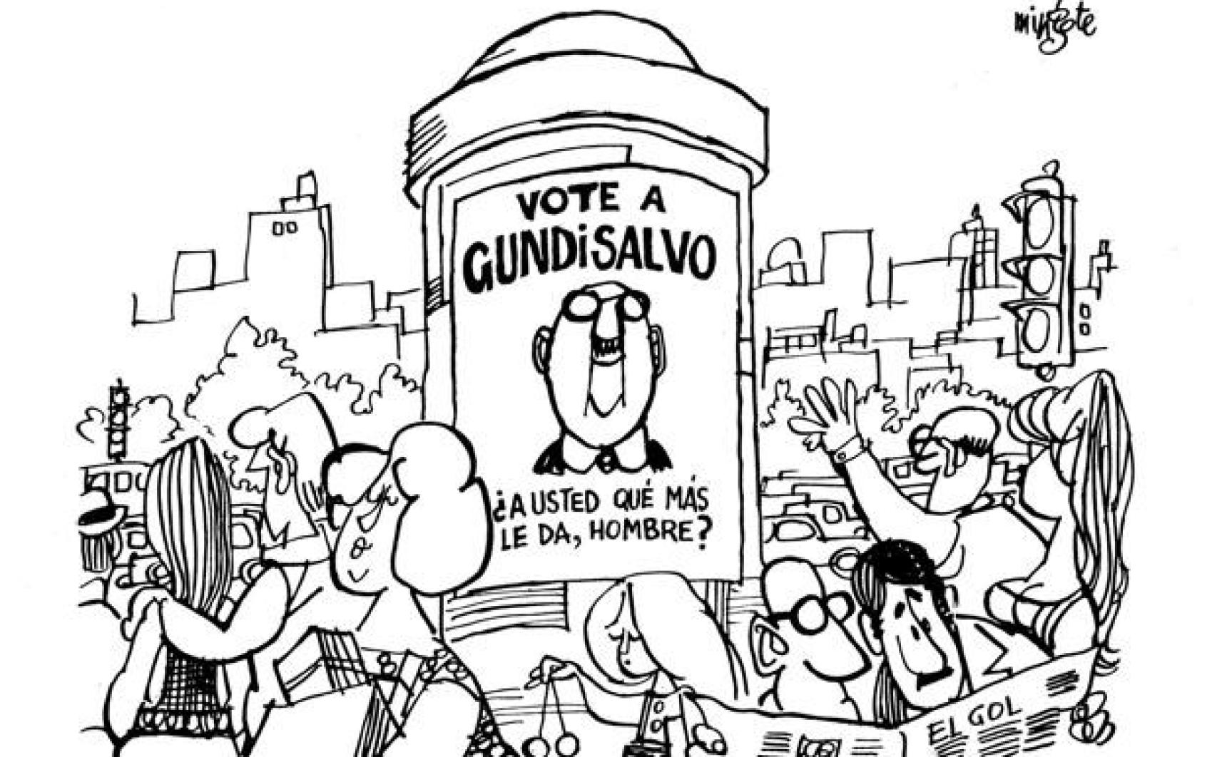 Viñeta del gran Mingote. Publicada en ABC el 23 de septiembre de 1971