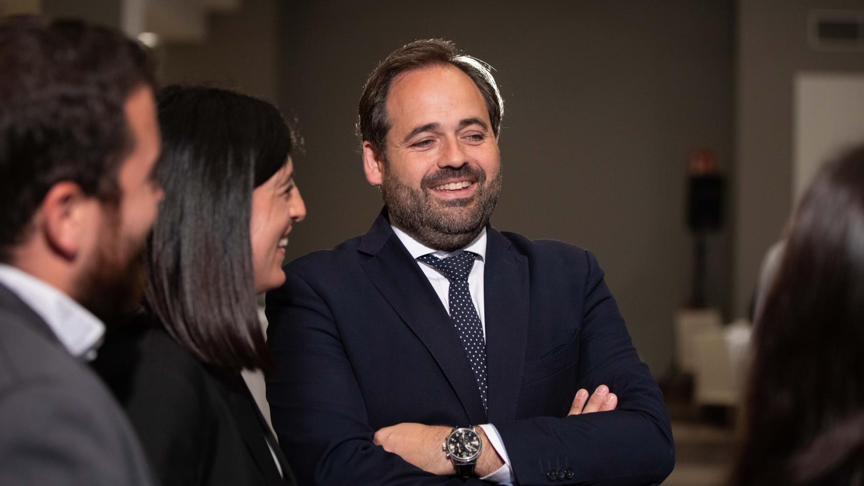 Paco Núñez, sonriente este jueves en Guadalajara.