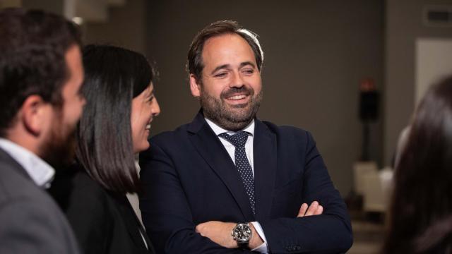 Paco Núñez, sonriente este jueves en Guadalajara.