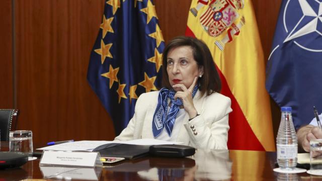 La ministra de Defensa, Margarita Robles, ha mantenido una videoconferencia con el grupo de contacto para la defensa de Ucrania