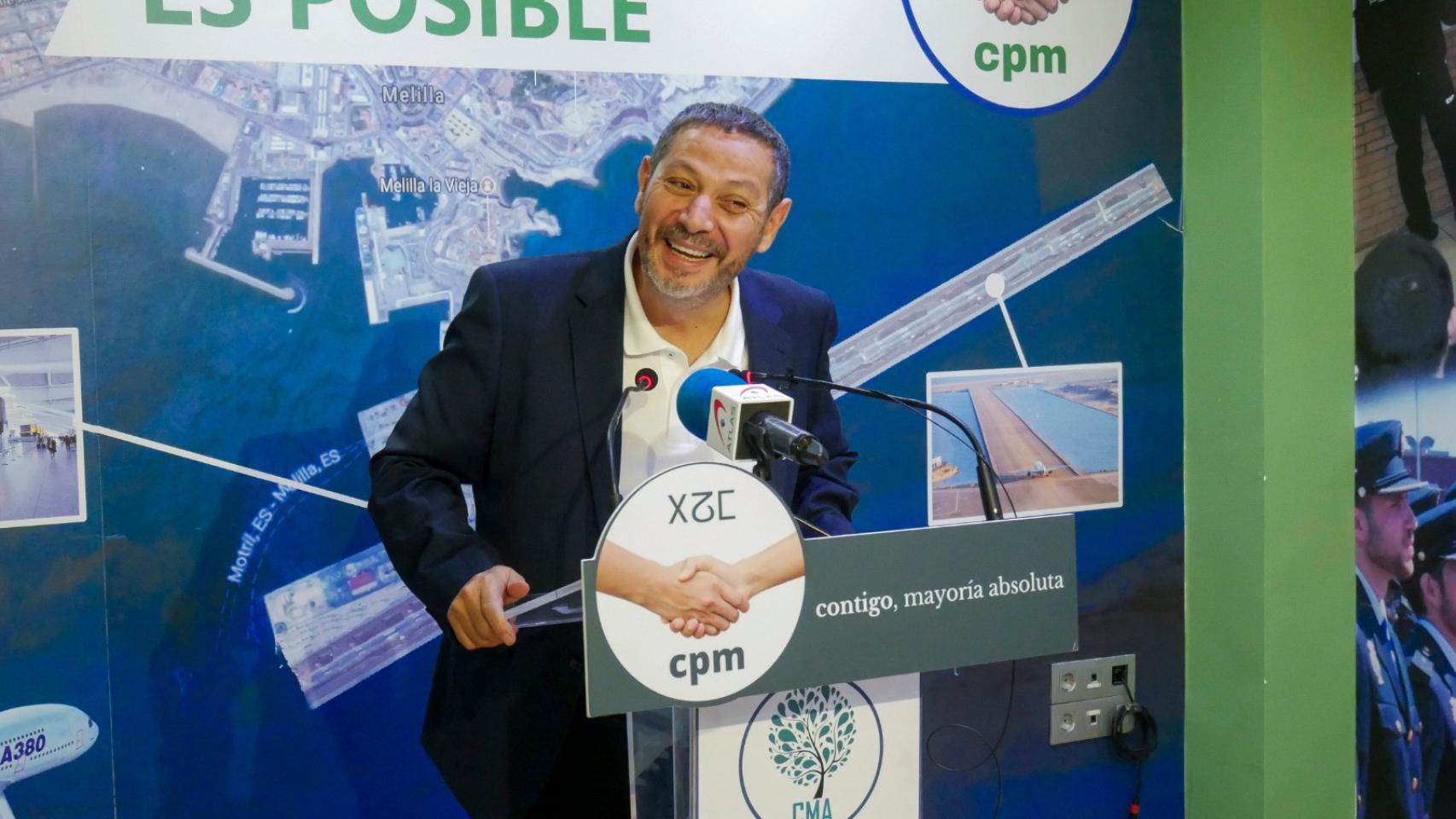 Mustafá Aberchan, líder de Coalición por Melilla, ya condenado por otro caso de compra de votos.