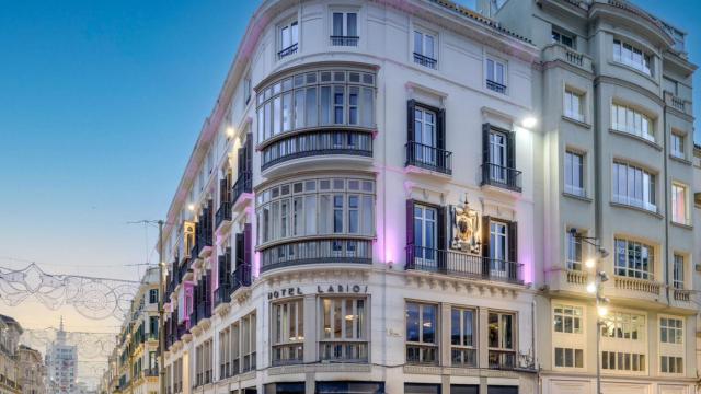 Imagen de uno de los hoteles de Málaga capital.