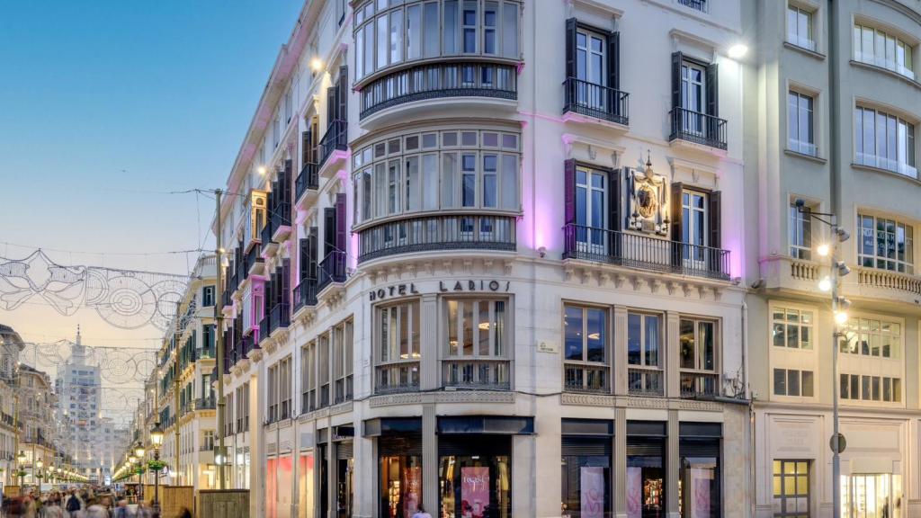 Imagen de uno de los hoteles de Málaga capital.