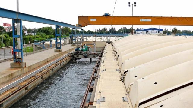 Imagen de archivo de la Estación Depuradora de Aguas Residuales (Edar) Guadalhorce.