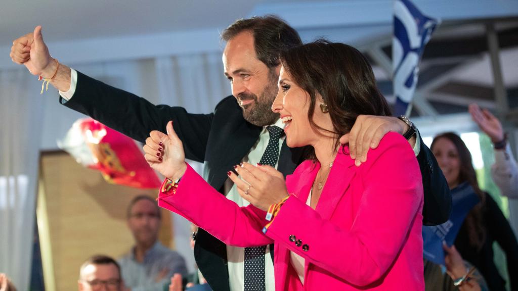 Paco Núñez y Alejandra Hernández en Illescas (Toledo).