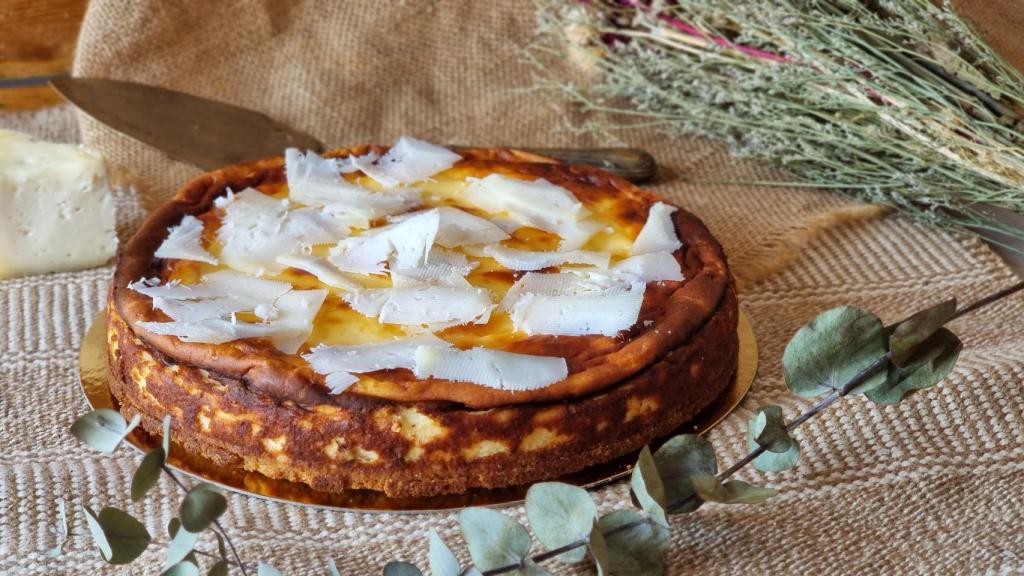 La tarta de queso exclusiva de Mamá Naranja.