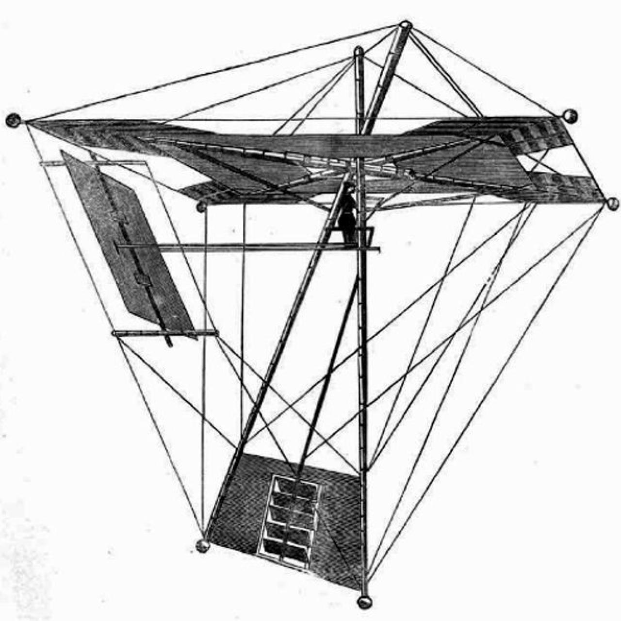 Aeroplano experimental de Cabanyes.