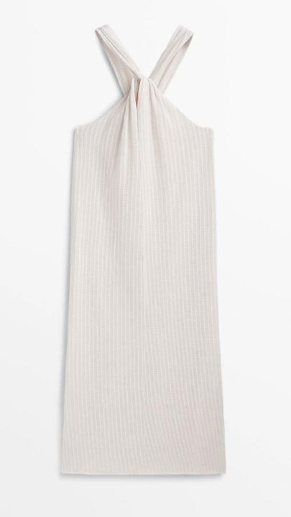 El vestido de Massimo Dutti que ha lucido Sassa.