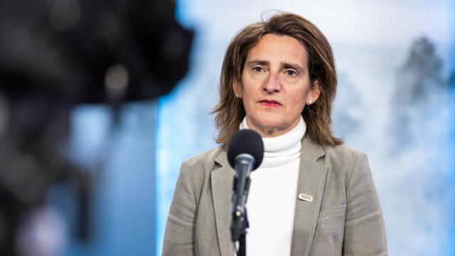 La vicepresidenta tercera y responsable de Transición Ecológica, Teresa Ribera