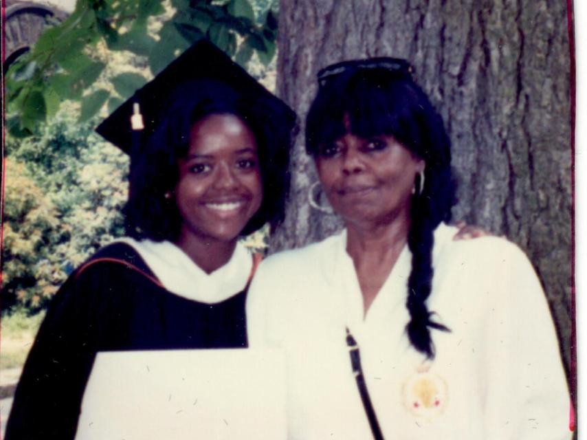 Mellody y su madre, Dorothy Ashley. Fuente: Cedida.