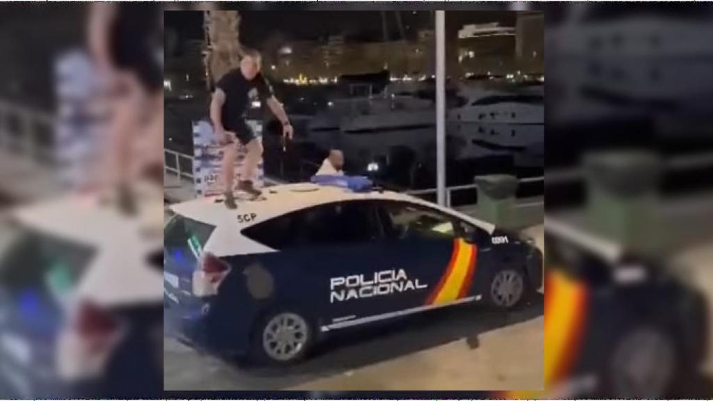 Un momento del vídeo en el Puerto de Alicante.