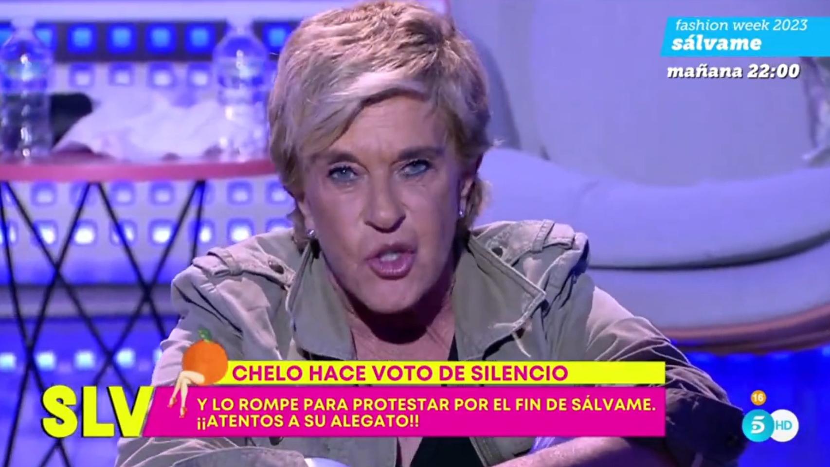 Chelo García Cortés saca las garras por 'Sálvame' y estalla contra Mediaset: No sabéis lo que es televisión