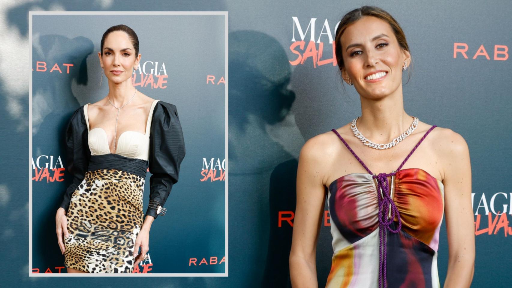 La 'influencer' y la modelo, en un montaje de JALEOS.