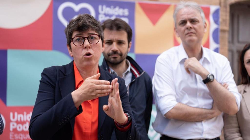 Pilar Lima, candidata de Unides Podem-EUPV a la alcaldía de Valencia. EE
