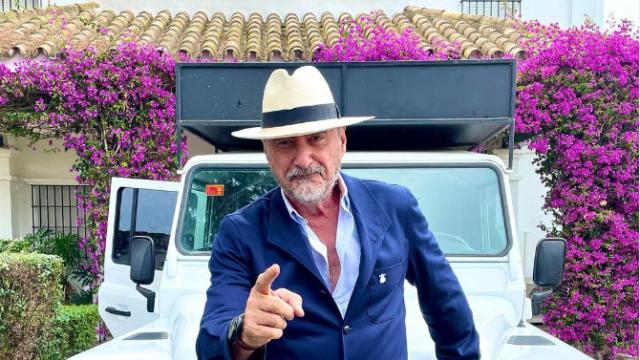 Carlos Herrera posa en una foto de Instagram.