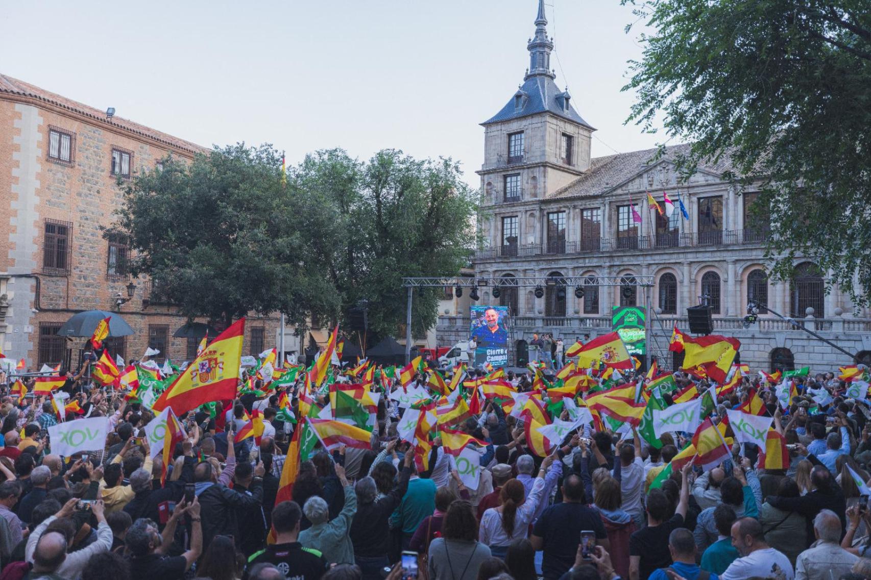 Acto de Vox en Toledo.