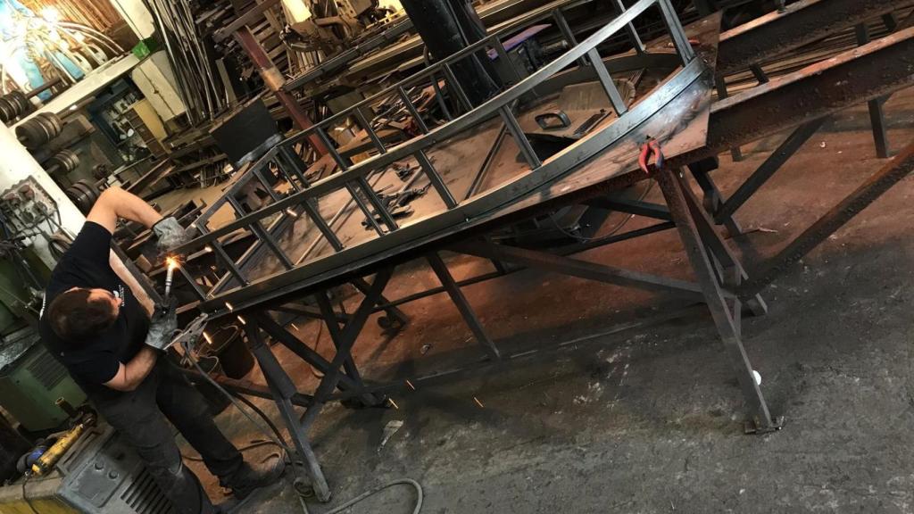 Una imagen de cómo trabajan las barquillas.