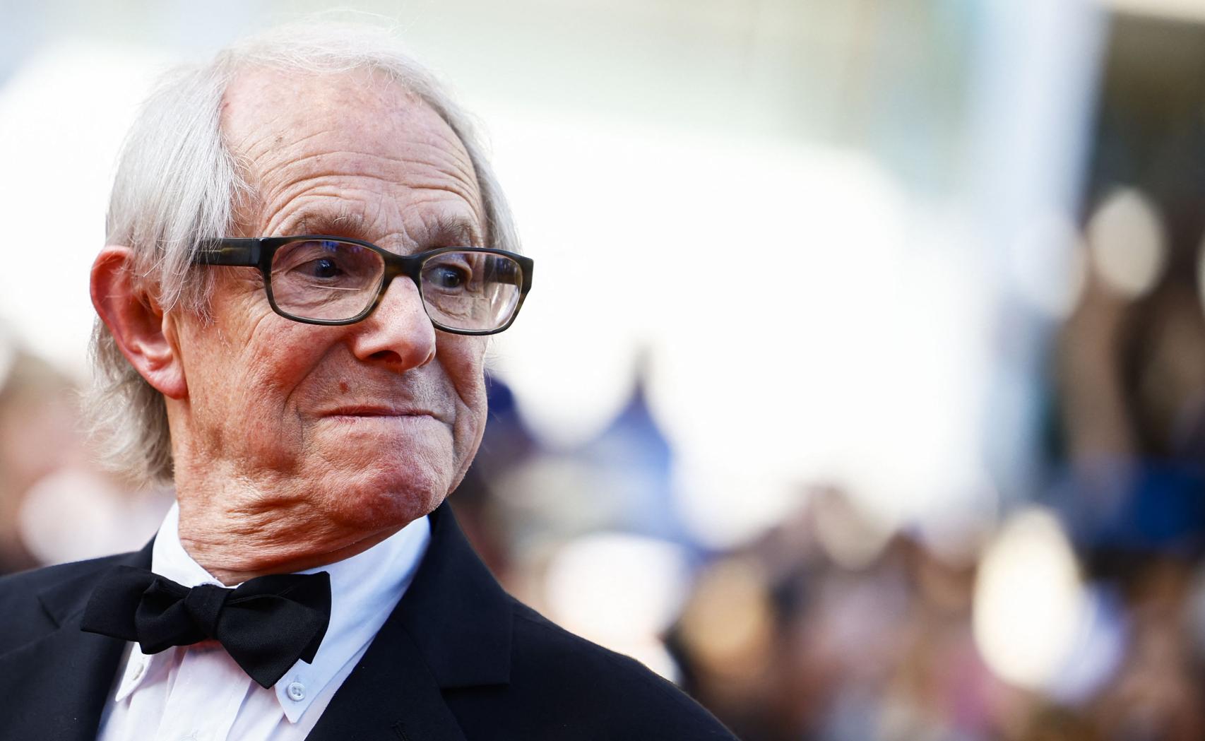 Ken Loach, en Cannes.