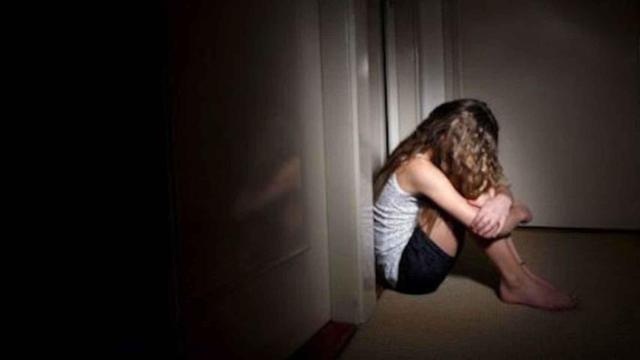 Imagen metafórica de abusos sexuales a menores.