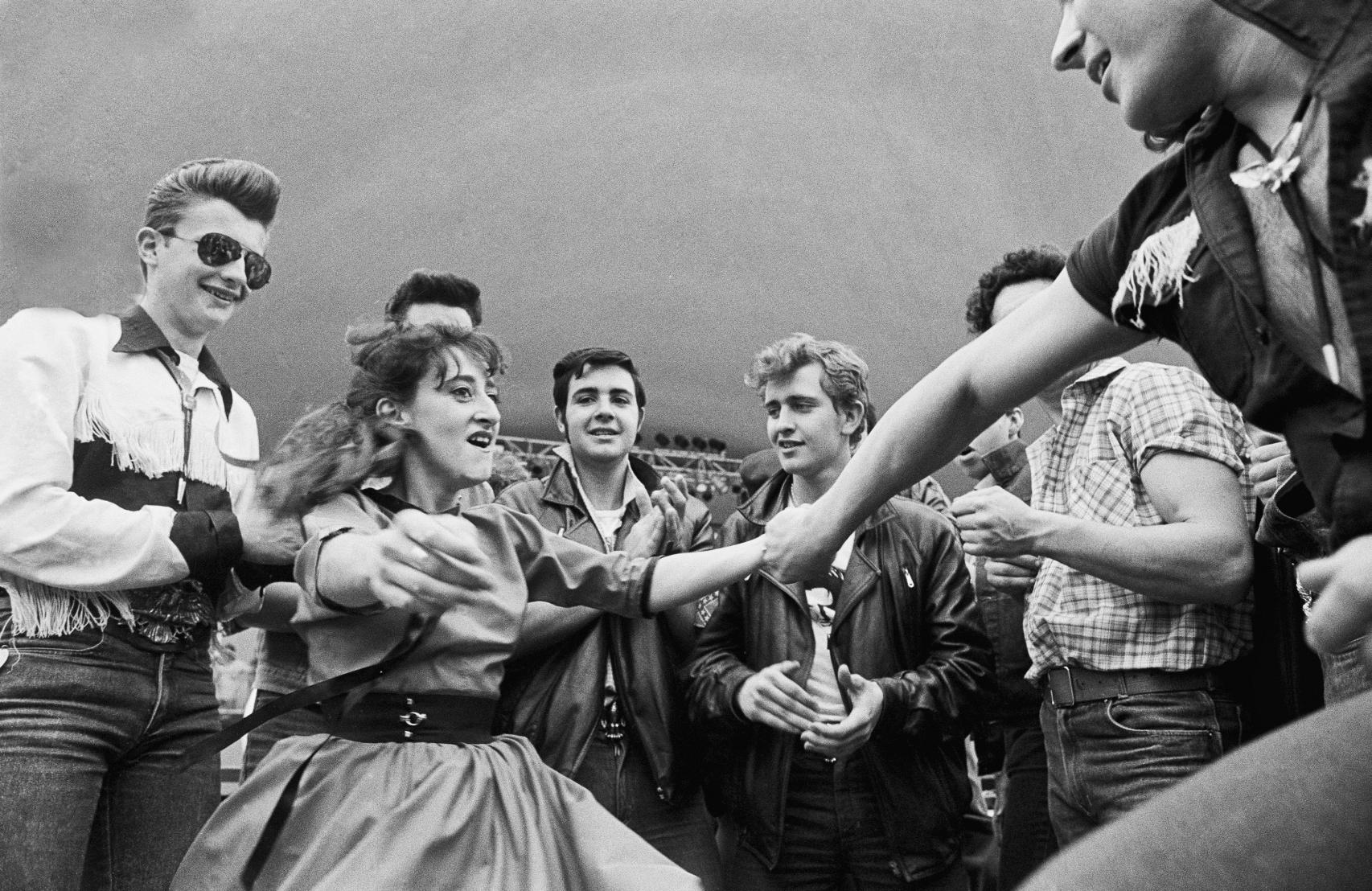 Luis de las Alas: 'Rockers, Madrid', 1985 © Luis de las Alas