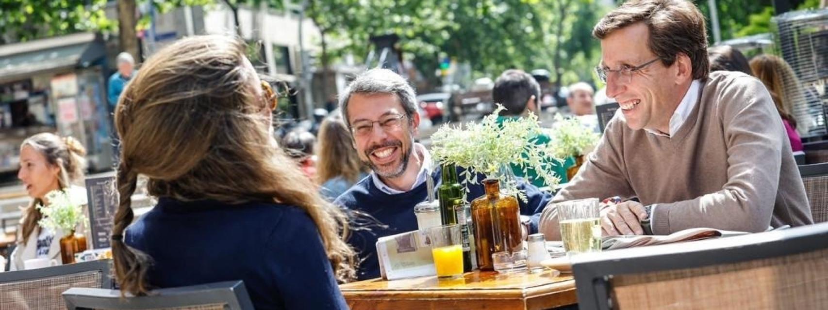 El alcalde de Madrid y candidato del PP a la reelección, José Luis Martínez Almeida