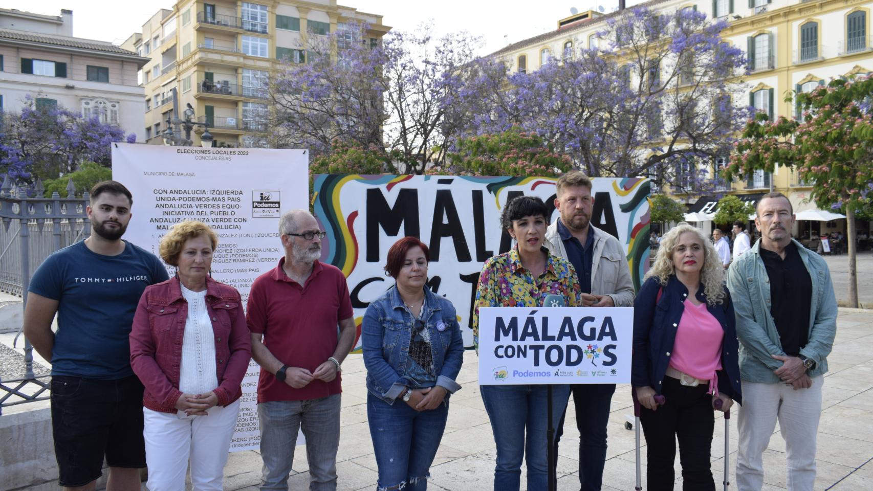 Imagen del acto de cierre de campaña.
