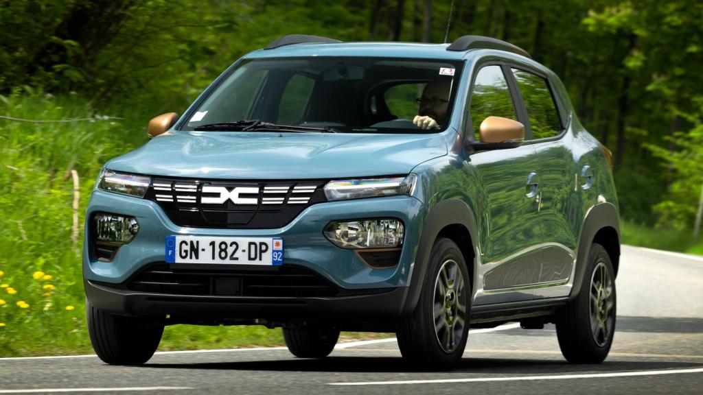 Dacia Spring uno de los coches eléctricos más baratos.