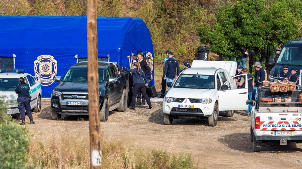 Dispositivo policial de búsqueda por el caso de la desaparición de Madeleine McCann en Portugal